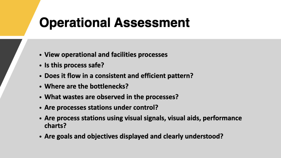 Operational Assessment